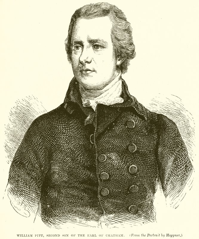 William Pitt, anden søn af jarlen af Chatham af English School
