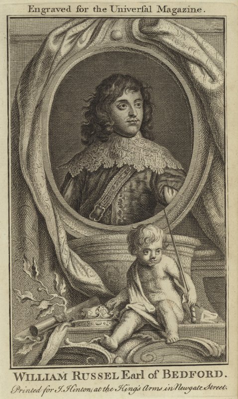 William Russel, jarl af Bedford af English School