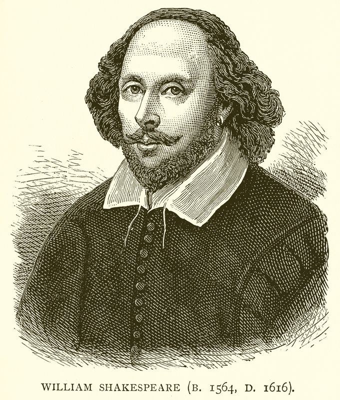 William Shakespeare (F. 1564, D. 1616) af English School