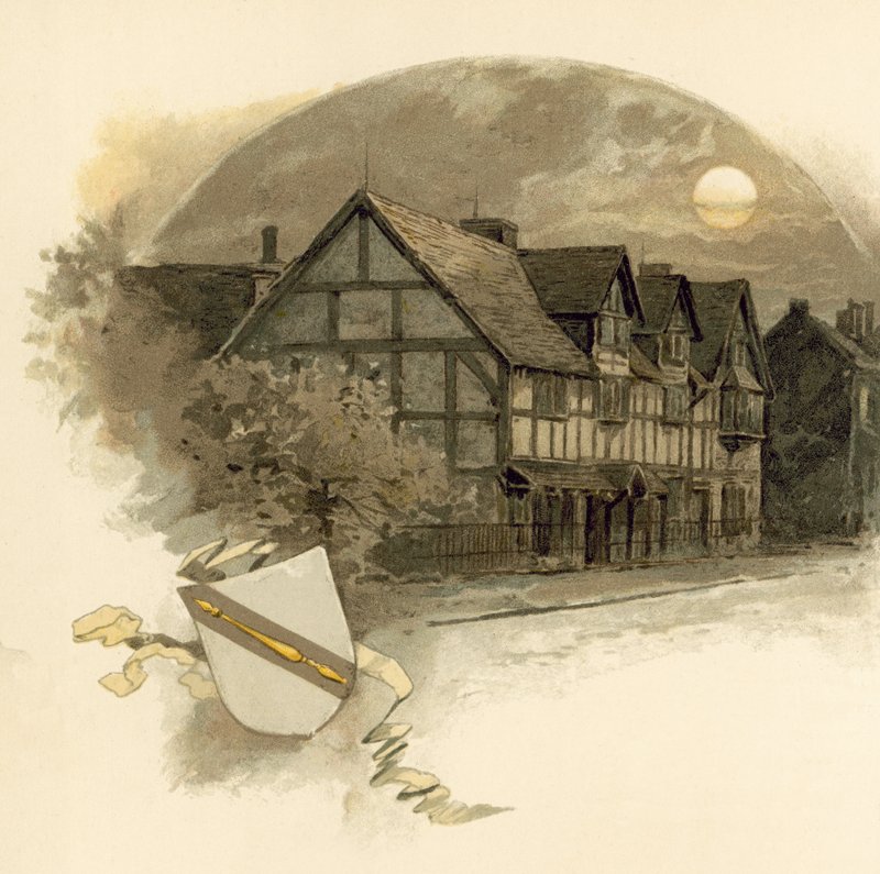 William Shakespeares fødested i Henley Street af English School