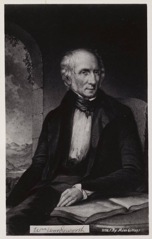 William Wordsworth (1770-1850), engelsk digter (litografi) af English School
