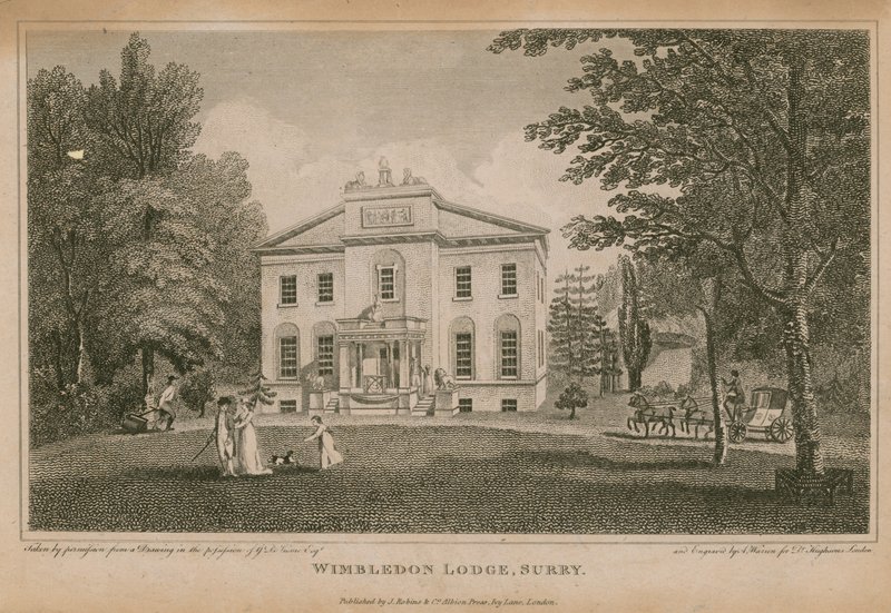 Wimbledon Lodge, Surrey af English School
