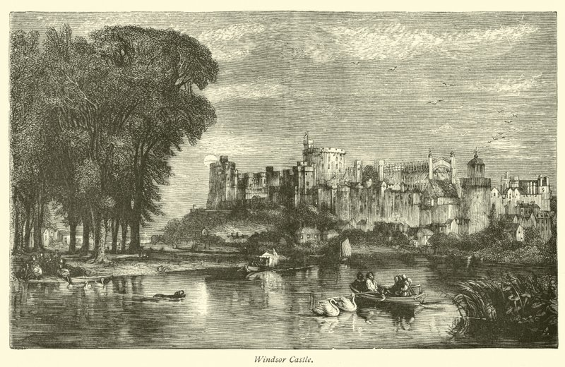 Windsor Castle af English School