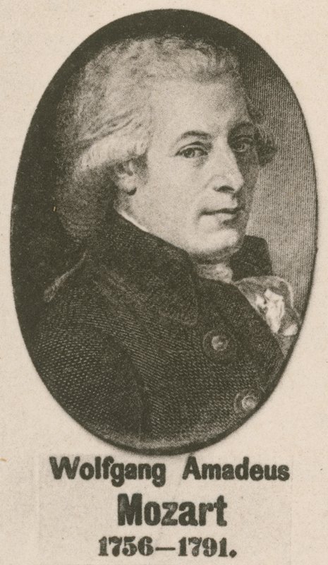 Wolfgang Amadeus Mozart (dybtryk) af English School
