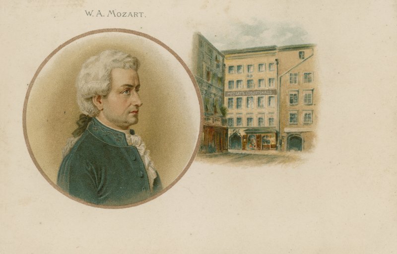 Wolfgang Amadeus Mozart, østrigsk komponist og musiker af English School