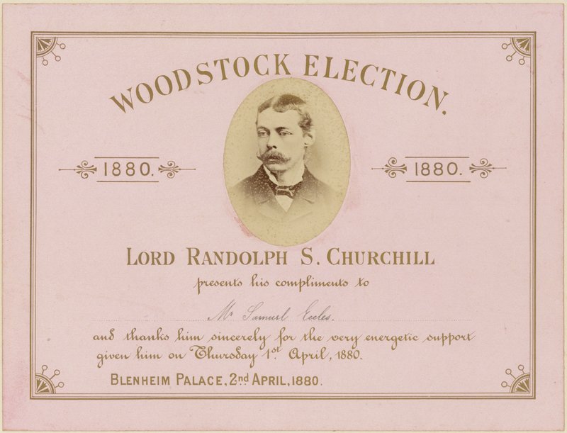 Woodstock valg 1880 af English School