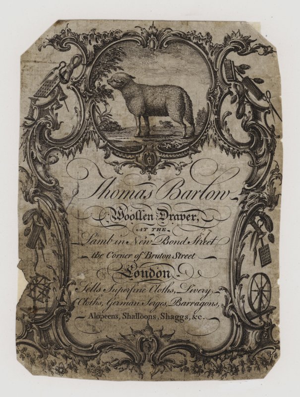 Ulde gardiner, Thomas Barton, byttekort af English School