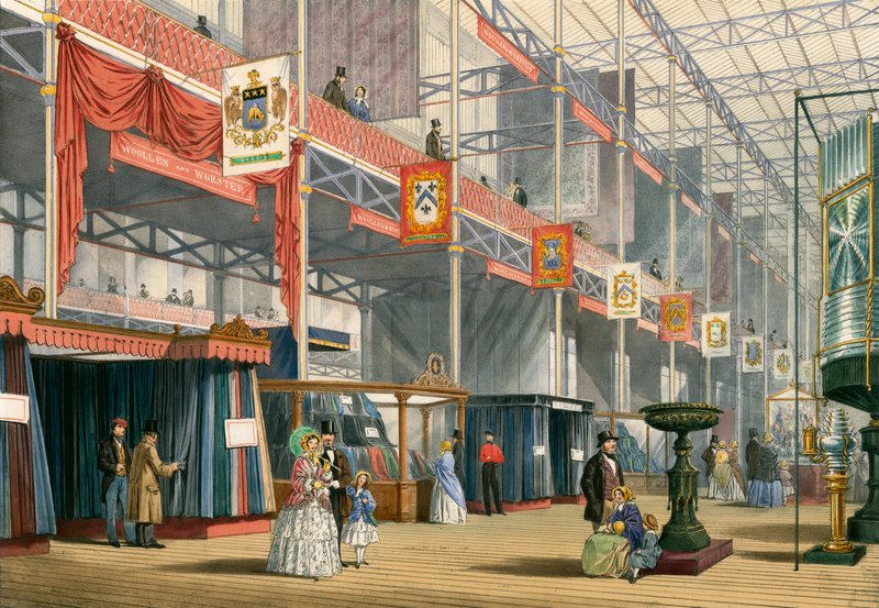 Woolen and Worsted, Den store udstilling fra 1851 af English School