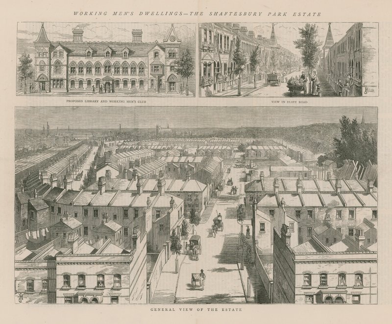 Arbejder herreboliger af English School