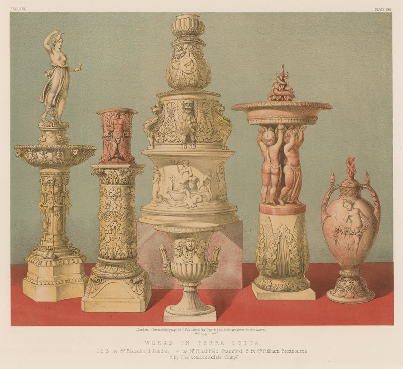 Arbejder i Terra Cotta af English School