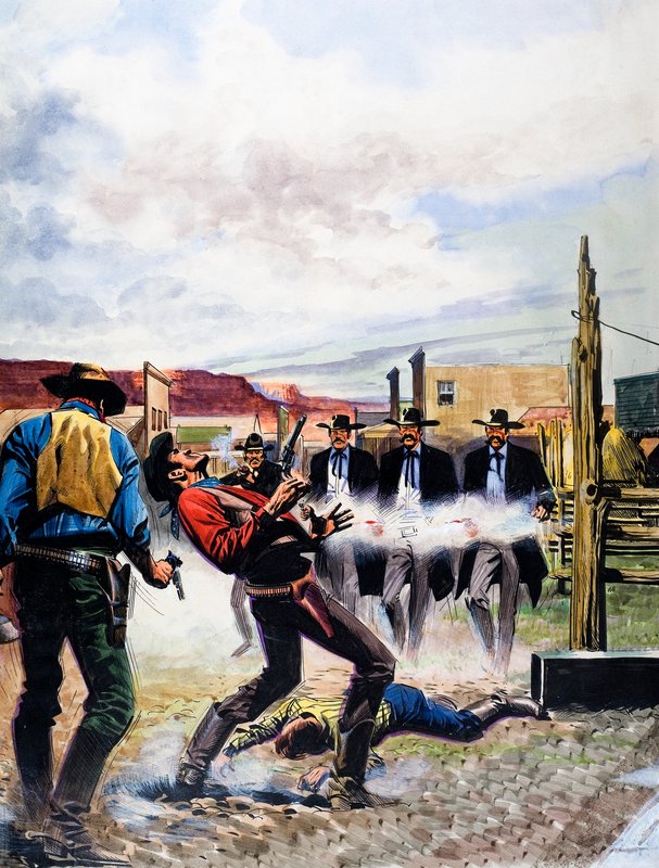 Wyatt Earp og slaget ved OK Corral af English School