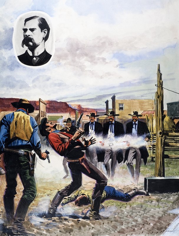 Wyatt Earp og slaget ved OK Corral af English School