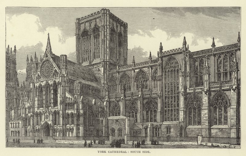 York Cathedral, sydsiden af English School