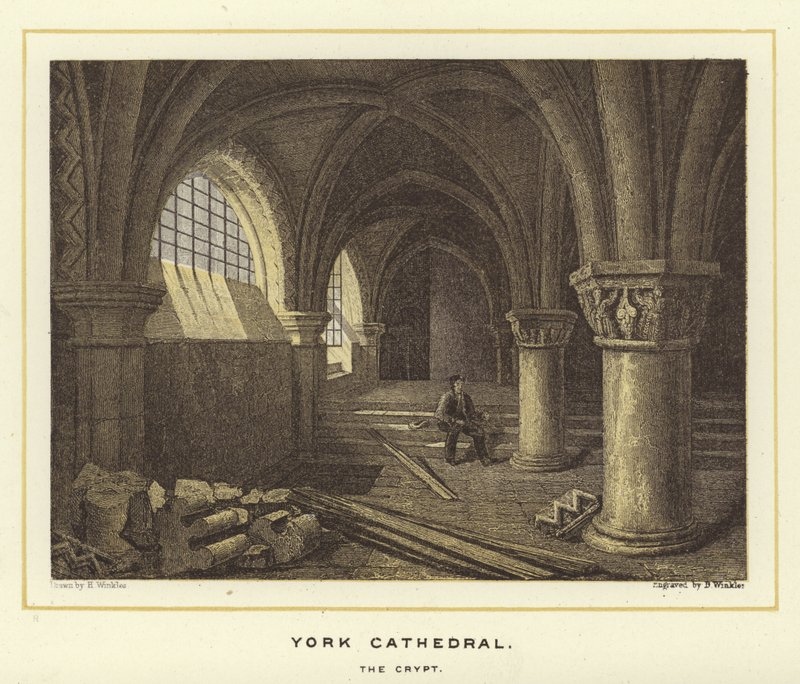 York Cathedral, krypten af English School