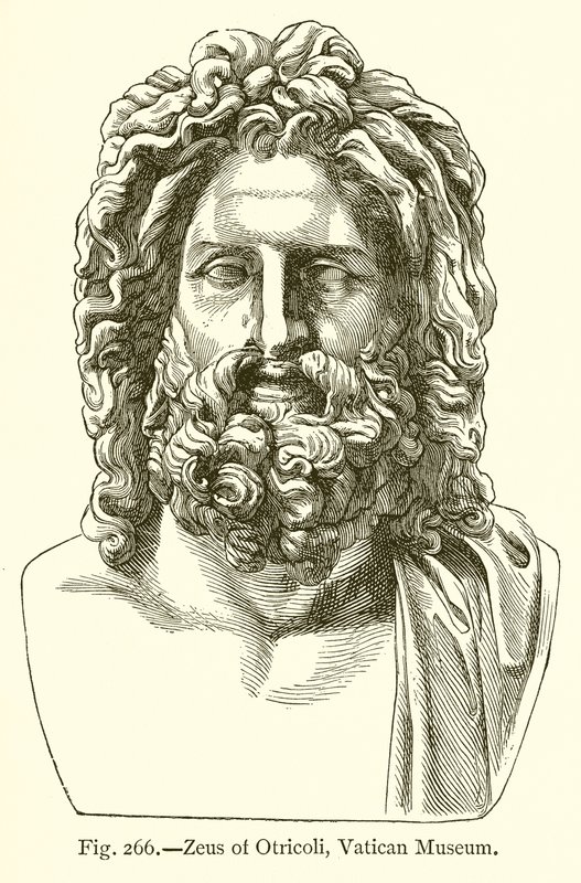 Zeus af Otricoli, Vatikanets museum af English School