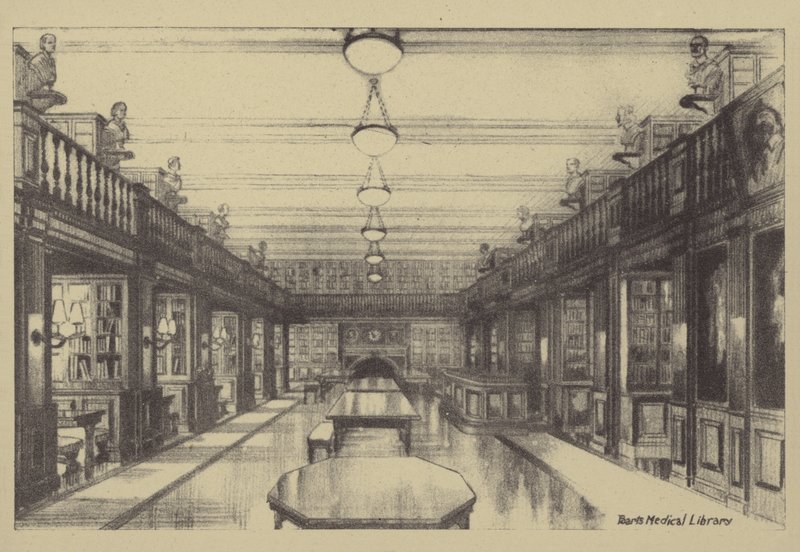 Barts Medical Library af Ernest Coffin