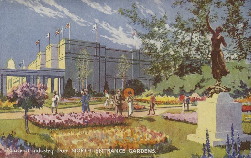 Palace of Industry, British Empire Exhibition, Wembley, 1924 af Ernest Coffin
