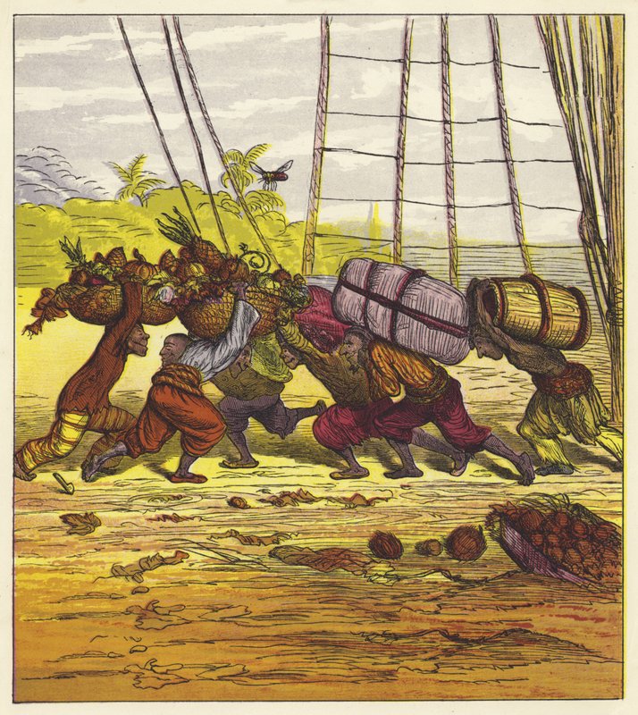 De tre ungdommelige søfolk af Ernest Henry Griset