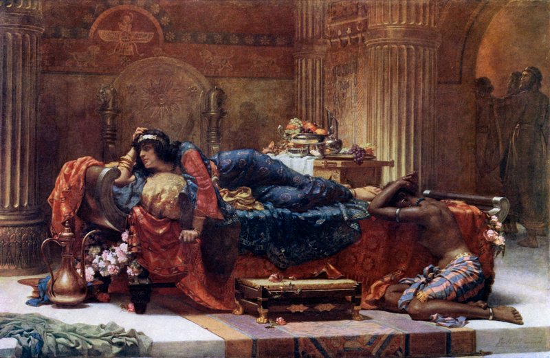 Dronning Vashti af Ernest Normand