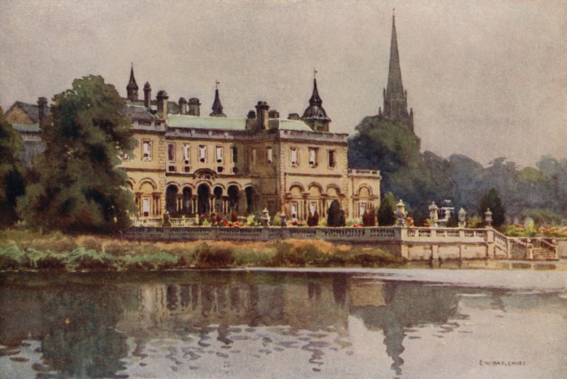 Clumber (farve litho) af Ernest William Haslehust