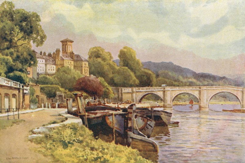 Richmond (Color Litho) af Ernest William Haslehust