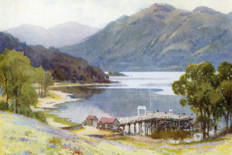 Tarbet (Sort Litho) af Ernest William Haslehust