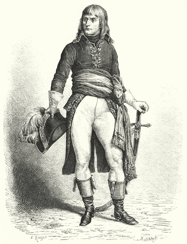 Napoleon Bonaparte af Etienne after Ronjat