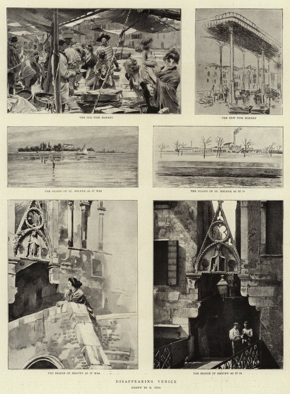 Venedig forsvinder af Ettore Tito