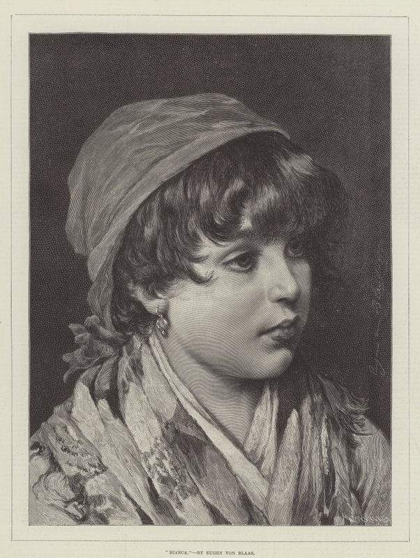 Bianca af Eugen von Blaas