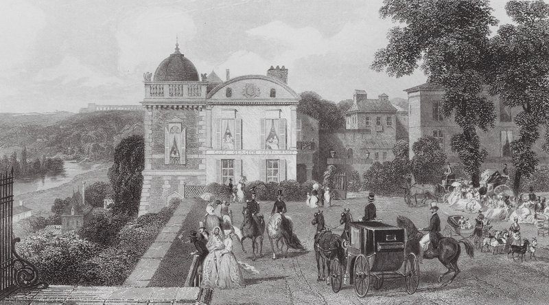 Saint Germain, Caféen, Henrik IV