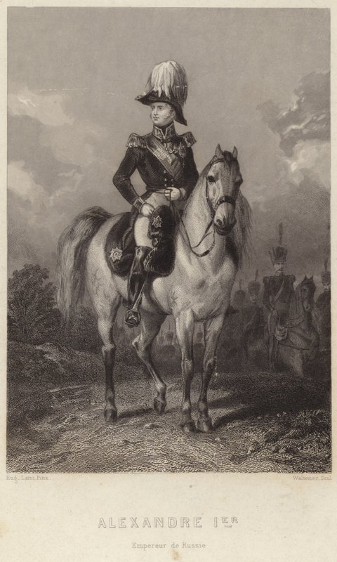 Alexander I af Rusland af Eugene Louis Lami