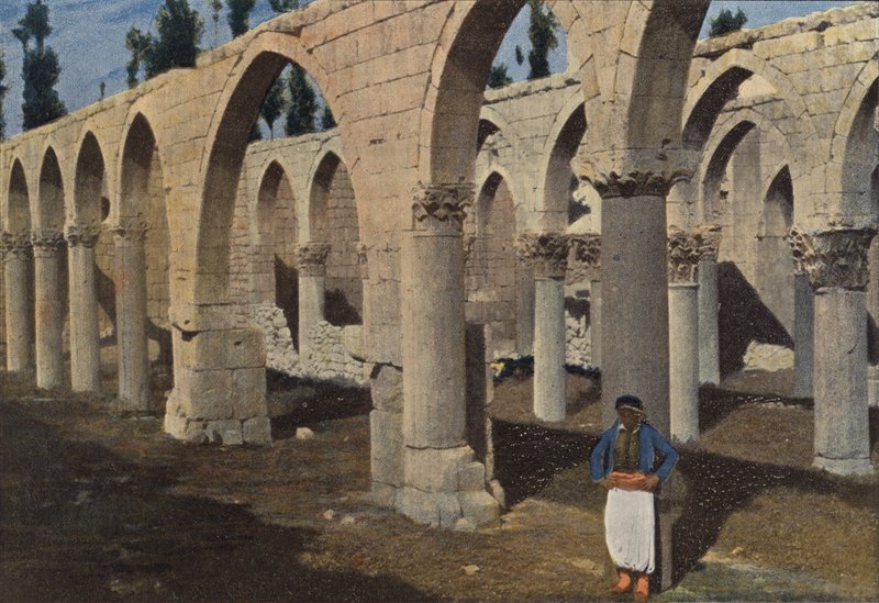 Baalbeck, Mosquee De Saladin af European Photographer