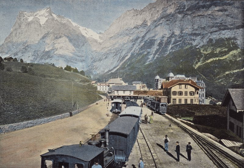 Grindelwald, Togstationen af European Photographer