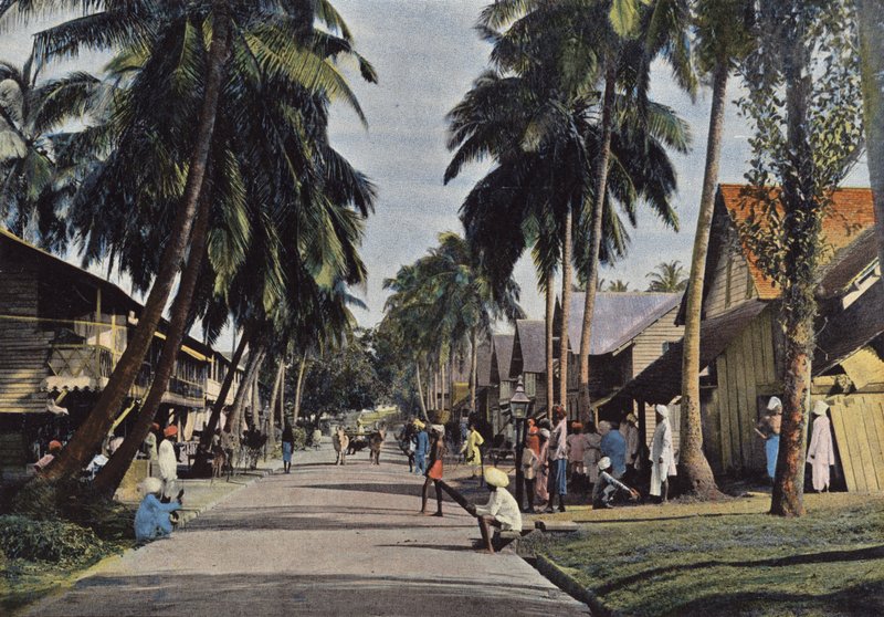 Andamanøerne, Bazaargaden i Port Blair af European Photographer