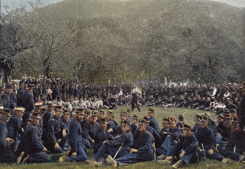 Interlaken, Fete Militaire af European Photographer