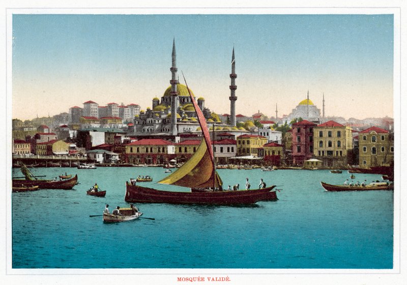 Mosquee Valide (farvefoto) af European Photographer