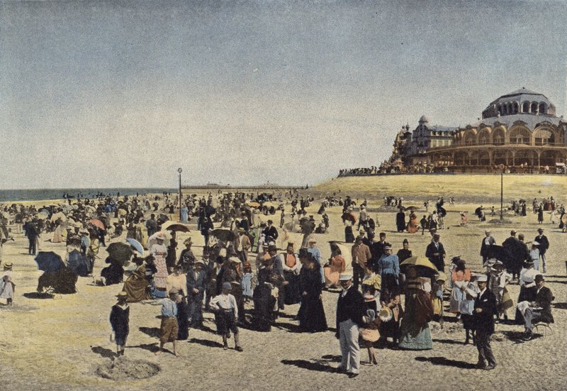 Oostende, Stranden Og Kasinoet af European Photographer