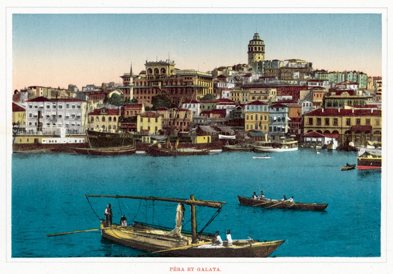 Pera Et Galata (colour photo) af European Photographer