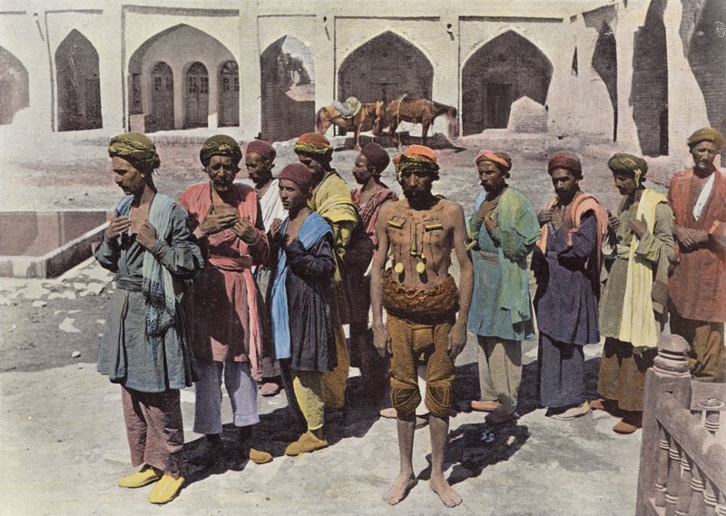 Teheran, Procession De Derviches Martyrs af European Photographer