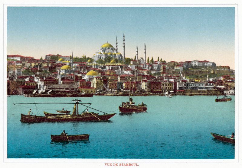 Udsigt over Istanbul (farvefoto) af European Photographer
