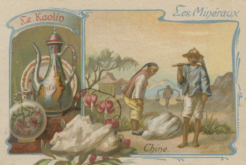 Udvinding af kaolin, Kina af European School