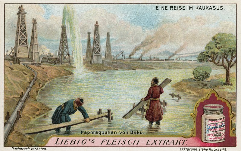 Oil wells of Baku  af European School