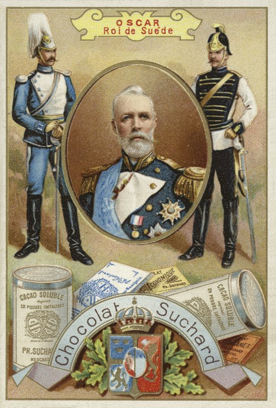 Oscar II, konge af Sverige af European School