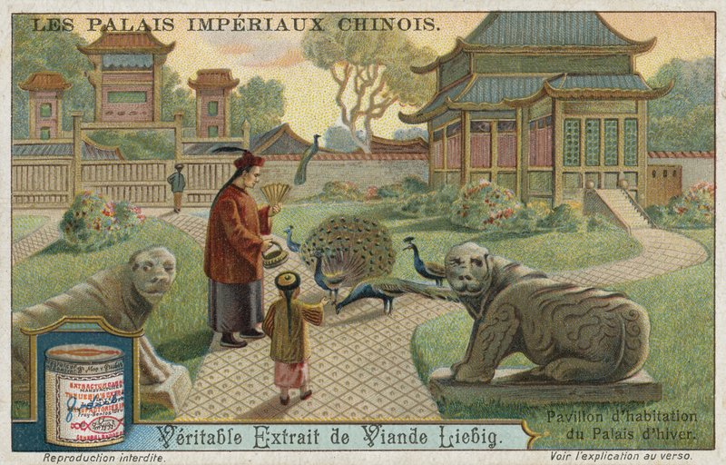 Residential pavilion of the Winter Palace, China  af European School