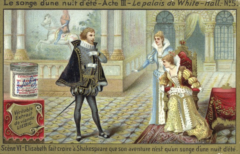 Scene from A Midsummer Nights Dream, an opera by Ambroise Thomas  af European School