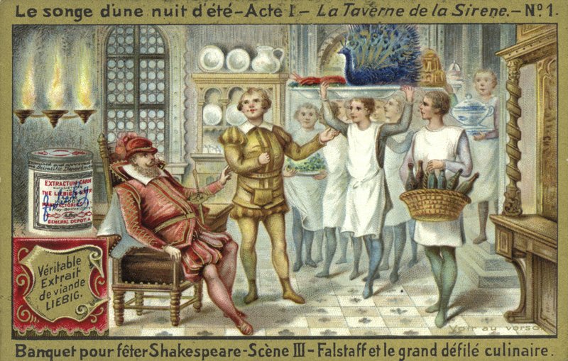 Scene from A Midsummer Nights Dream, an opera by Ambroise Thomas  af European School