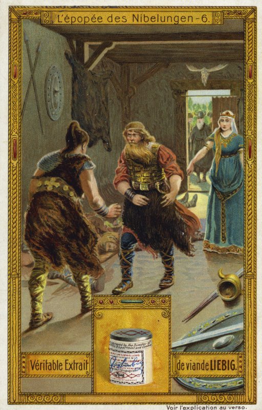 Scene from the Nibelungenlied  af European School