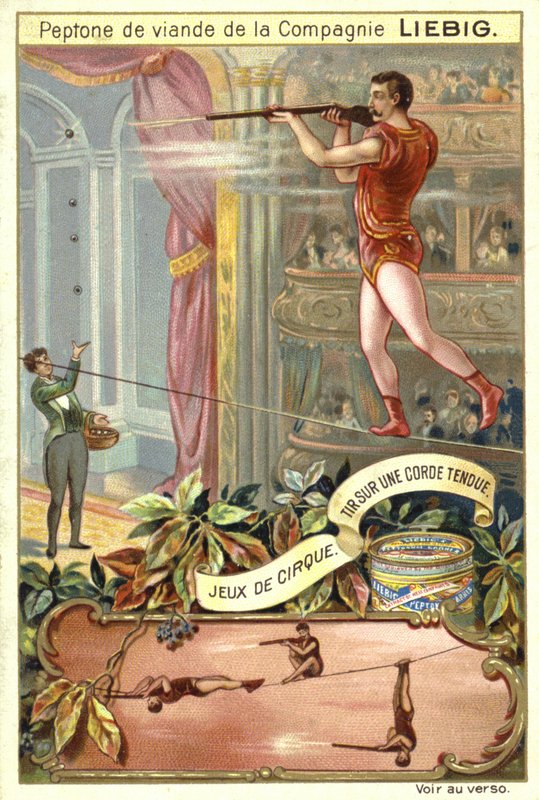 Shooting while balancing on a tightrope  af European School