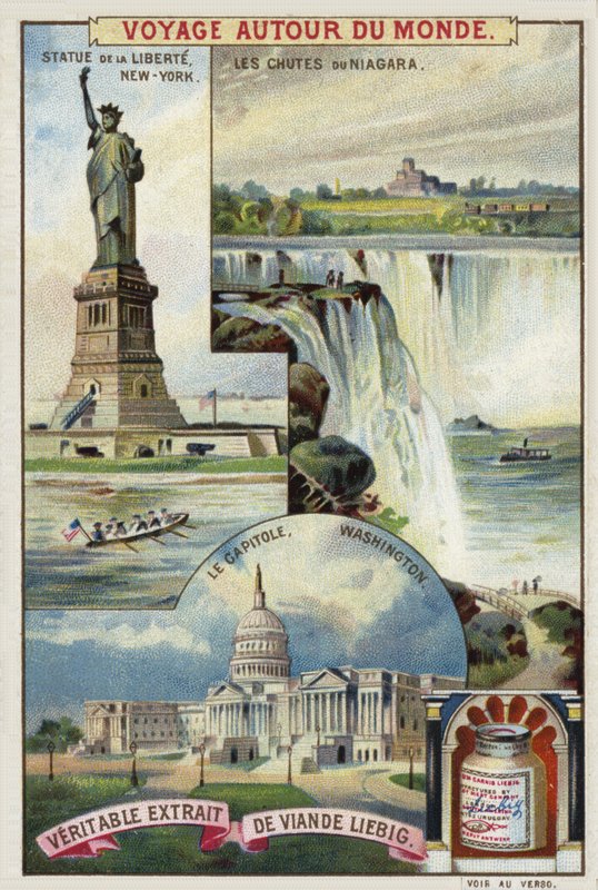 Sights of North America  af European School