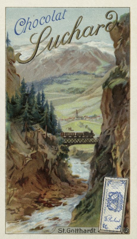 St Gotthard Railway, Schweiz af European School